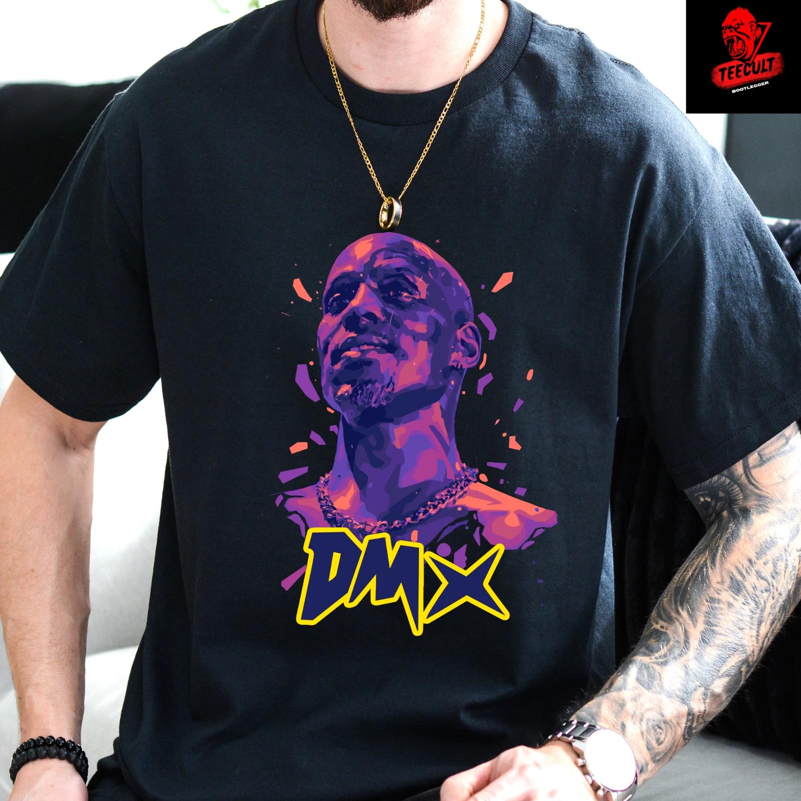 Men s and Women s T-shirts DMX Rap & Hip Hop Legends Music Tee Unisex Cotton S