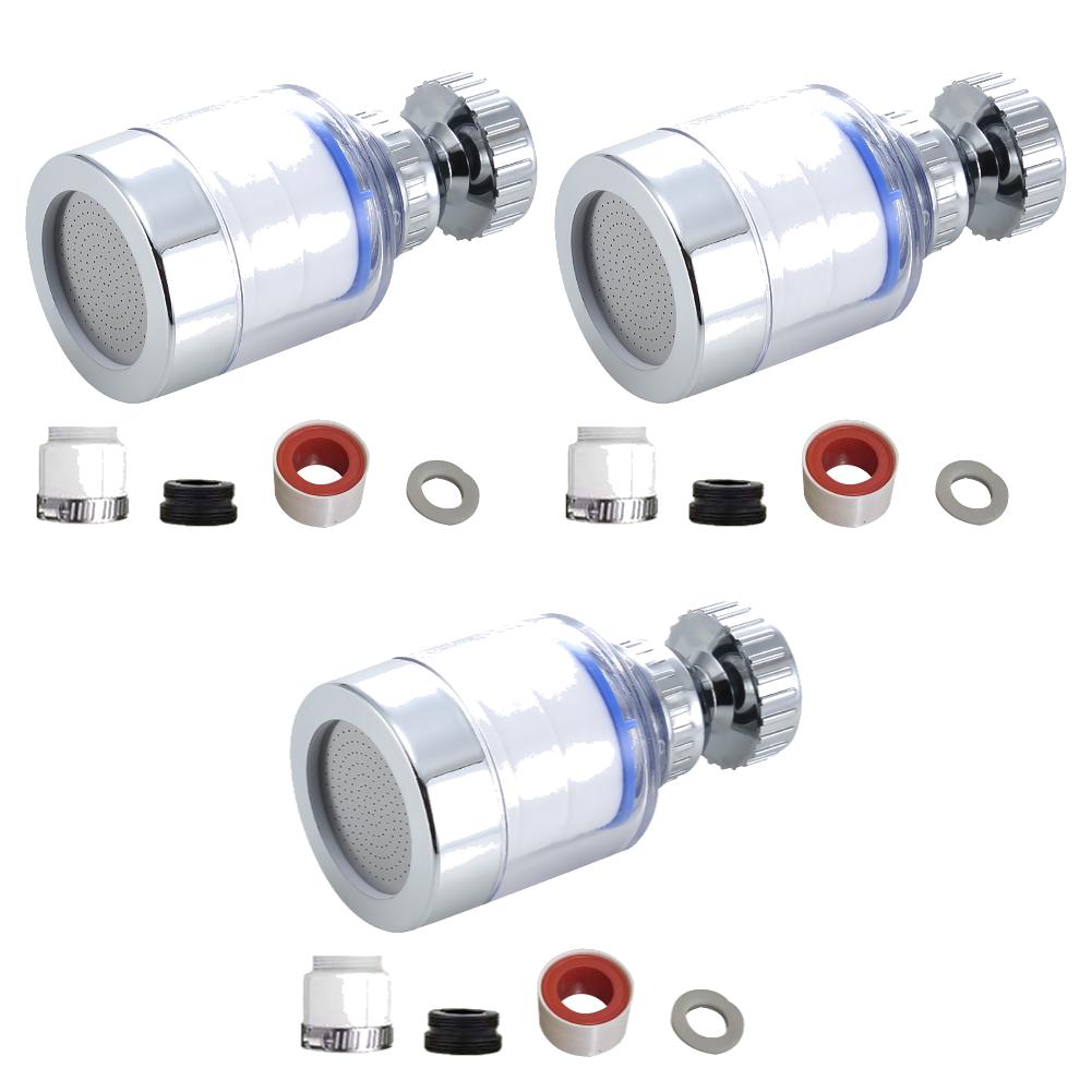 Faucet Filter Element Water Purifier Filter Remove Chlorine Heavy Metal Faucet Adapter PP Cotton Filtration for Kitchen Bathroom