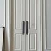 153mm Hole Spacing Sliding Door Pull Black Door Handle Bar Modern Barn Door Pull Handle  Cabinet