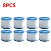 1-10pcs Pool Water Filter Cartridges Type VI Spa Filter Cartridge Soft Rubber Ends Pool Filter for Most Inflatable Hot Tub