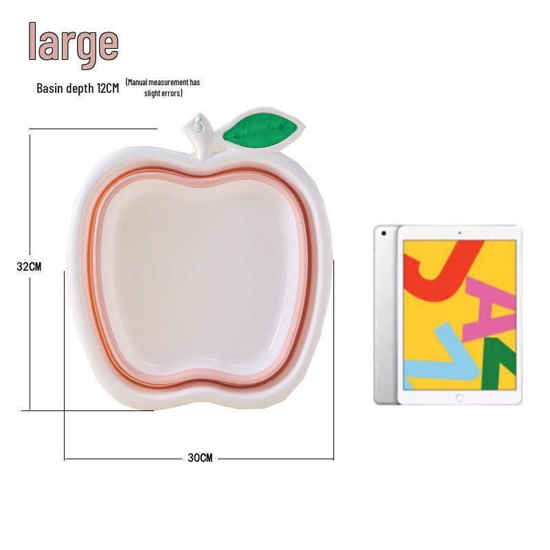 Portable Folding Wash Basin for Laundry and Face - Compact Water Basin for Students, Dorms, Hospitals, and Travel