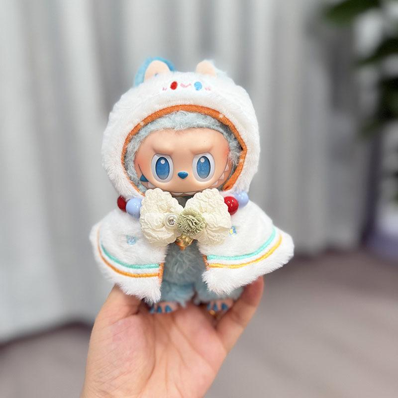 The First, Second and Third Generations of Christmas Baby Clothes Wear 17cm Pendants, and The Clothes Sit with Colored Beads Christmas Set.