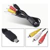 1.2Meter Long Video USB to 3RCA Cable for DSLR Cameras to Link with TV for AVC-DC400ST Enhances Photo and Video Display