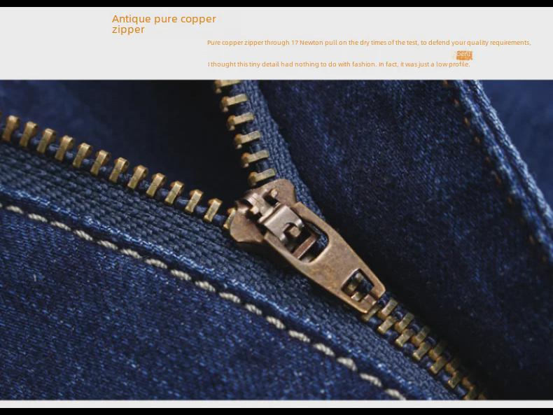 Nové pánské slim fit strečové džíny - Měkký styl s rovnými nohavicemi