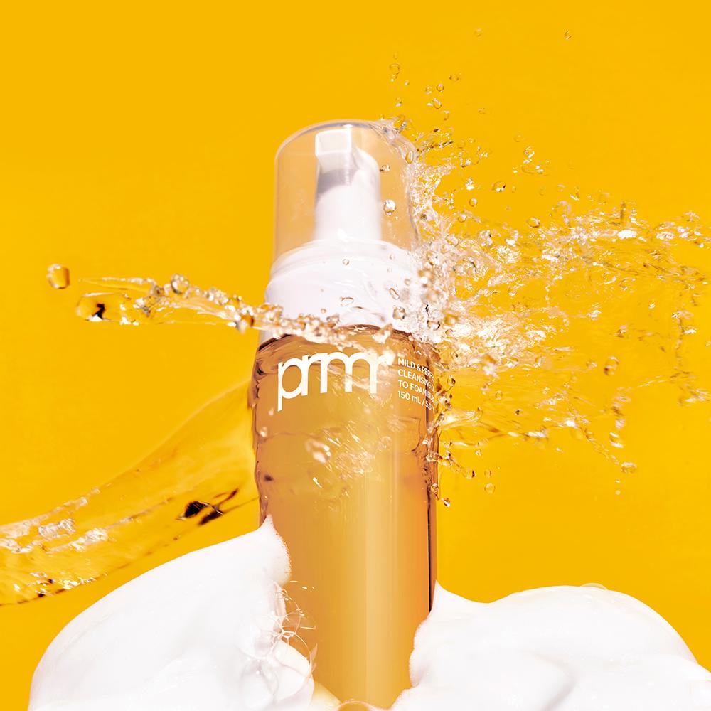 PRIMERA Mild & Perfect Oil to Foam Bubble Cleanser 150ml - Bubble Cleanse Hydrating Fresh Skin, Korean