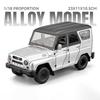 1/18 UAZ Hunter SUV Alloy Car Diecasts & Toy Vehicles Metal Toy Car Model Sound and Light Collection Kids Toy