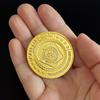 POKER Commemorative Badge, Chip K Poker Press, Metal Badge Commemorative Badge, Game Prop, Creative Toy