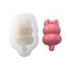 Rabbits Shaped Candle Molds for Candle Soap Plaster Decoration Room Ornaments Easters Decoration Epoxy Resin Project