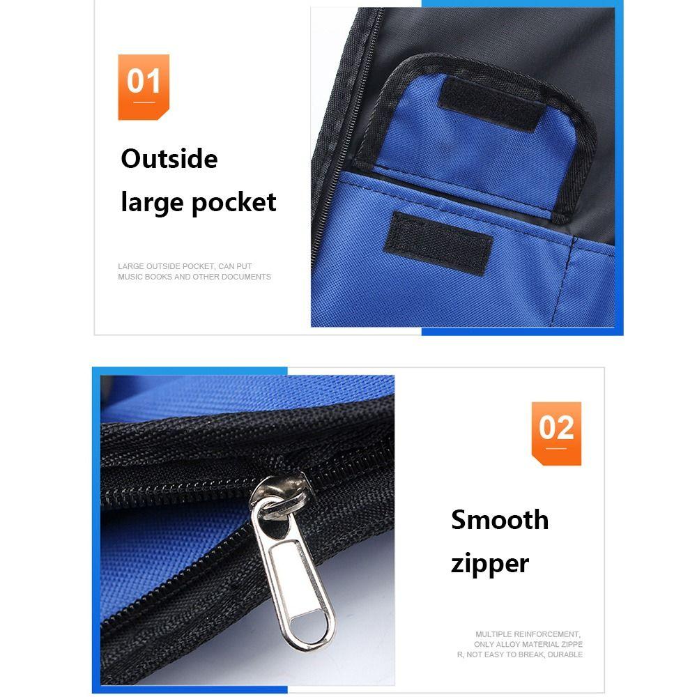 Thicken Drumstick Backpack Oxford Cloth Gig Drum Stand Handbag Fashion Drum Stick Case Storage