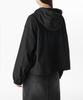 Musinsa Standard Woman Women'S Shirred Windbreaker Jacket [Black]
