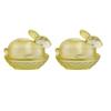 Lovely Transparent Glass Rabbit Jar Household Candy Dispenser Bowl with Lid Kitchen Counter Decoration