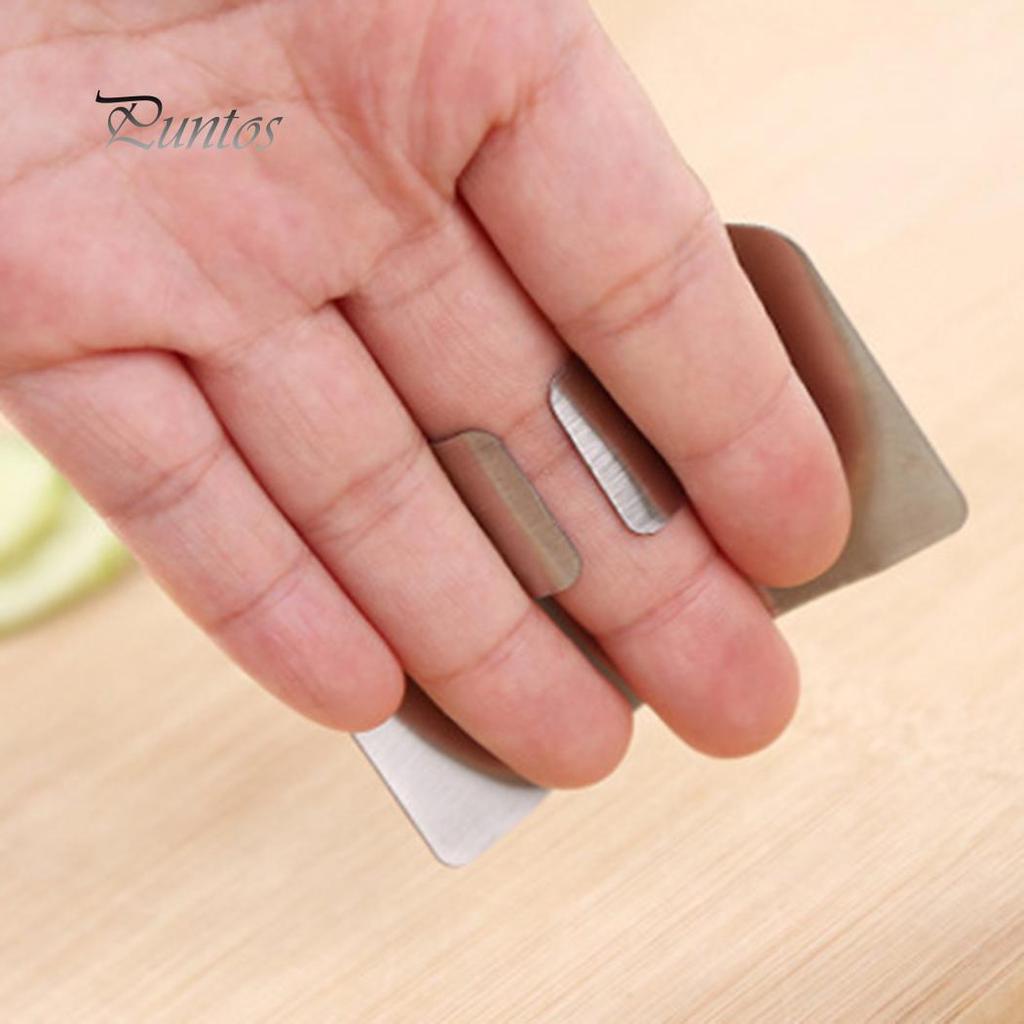 Clean Products Kitchen Hand Finger Protector Guard Stainless Steel Chop Slice Shield Cook Tool