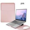 Li Shen Leather Laptop Sleeve with Stand