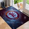 Soft Floor Carpet Aston Villa Football Pattern Area Rug Decorative Mat For Home Room Decoration