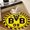 BVB,Dortmund Chair Mat Round Rug Office Carpet, Non Slip, Suitable for Living Rooms, Bedrooms Decor.1205016a