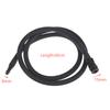 Nylon Braided Inflatable Hose Co2 Gas Passage Air Hose Line 40" Long With Quick Connector 200Psi