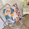 Flower Art Pillow Case Fashion Square Pillowcase Bedroom Sofa Room Ins Decoration Leisure