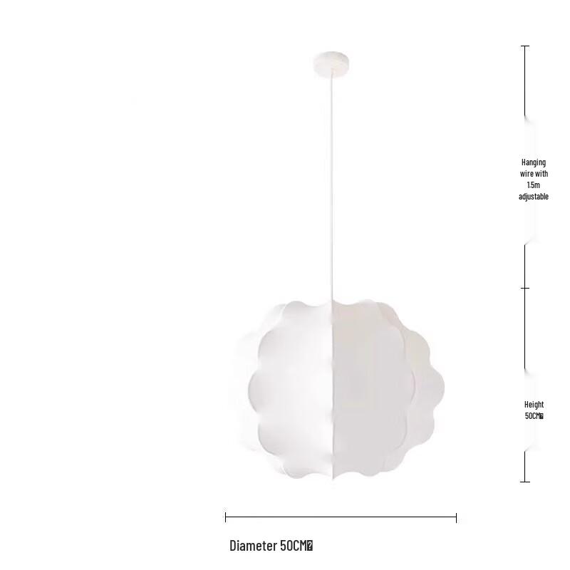 XuanYong Fabric Wabi-Sabi Pendant Lamp