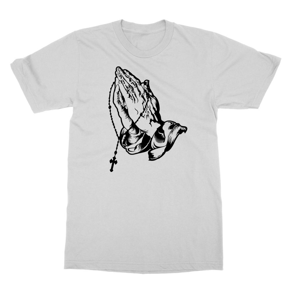 Praying Hands Men s T-Shirt Unisex T-Shirt XXL