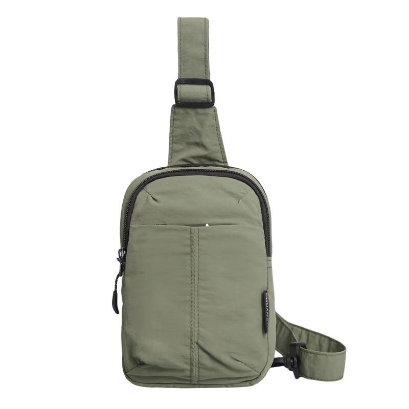Li Shen Casual Unisex Nylon Crossbody Chest Bag