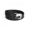 Shop DomeStic Women S Shiny Square Buckle 25mm 3 Color Belt Tu Wbt 0922 Black