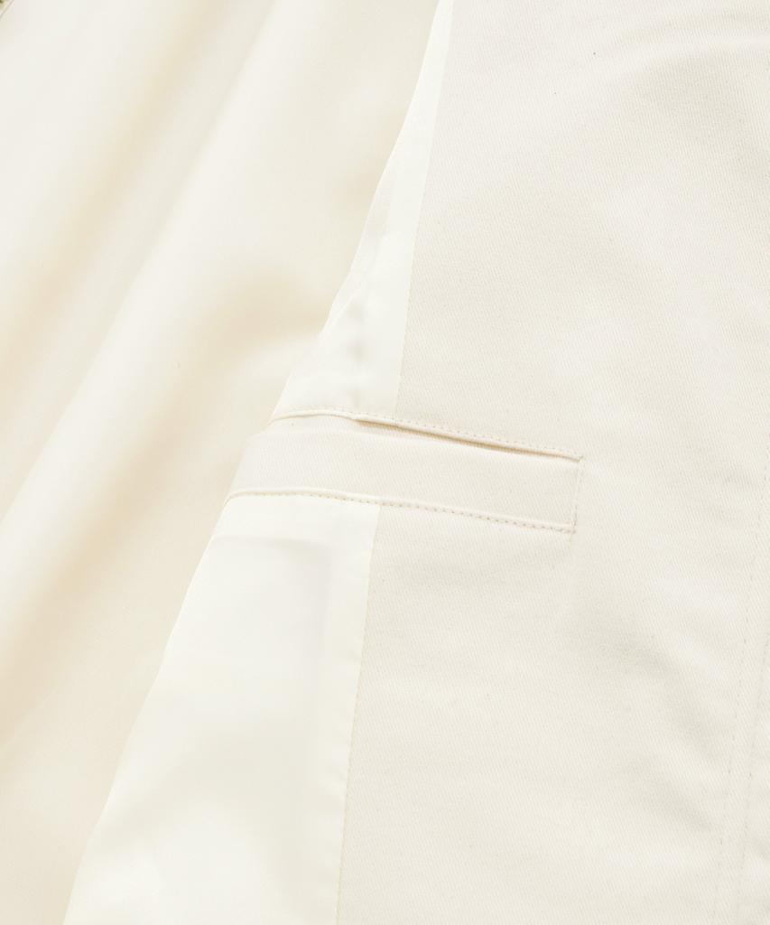 Fallett Cotton Curved Blouson Light Beige