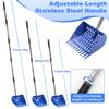 Durable 2-in-1 Chicken Manure Shovel & Rake with Sand Sieve for Chicken Coops & Small Farms