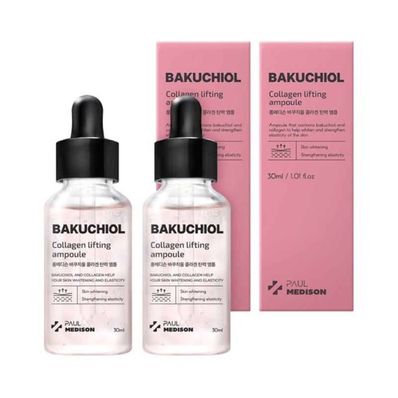 Paul Medison Bakuchiol Collagen Lifting Ampoule 30ml*2Pcs/4Pcs