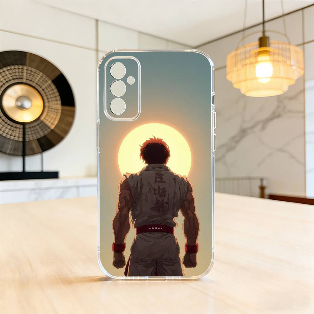 

Hanma Baki Anime Phone Case For SamsungA10,12,20,21S,30,31,40,50,51,52,70,71 Transparent Cover Samsung a21s