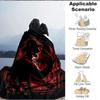 1pc A Nightmare on Elm Street Flannel Throw Blanket - HD Printed Lightweight Soft Warm All-Season Blanket for Sofa, Bed, Travel, Camping 055