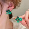 925 Silver Heart Pearl Stud Earrings for Women Luxury Minimalist Jewelry