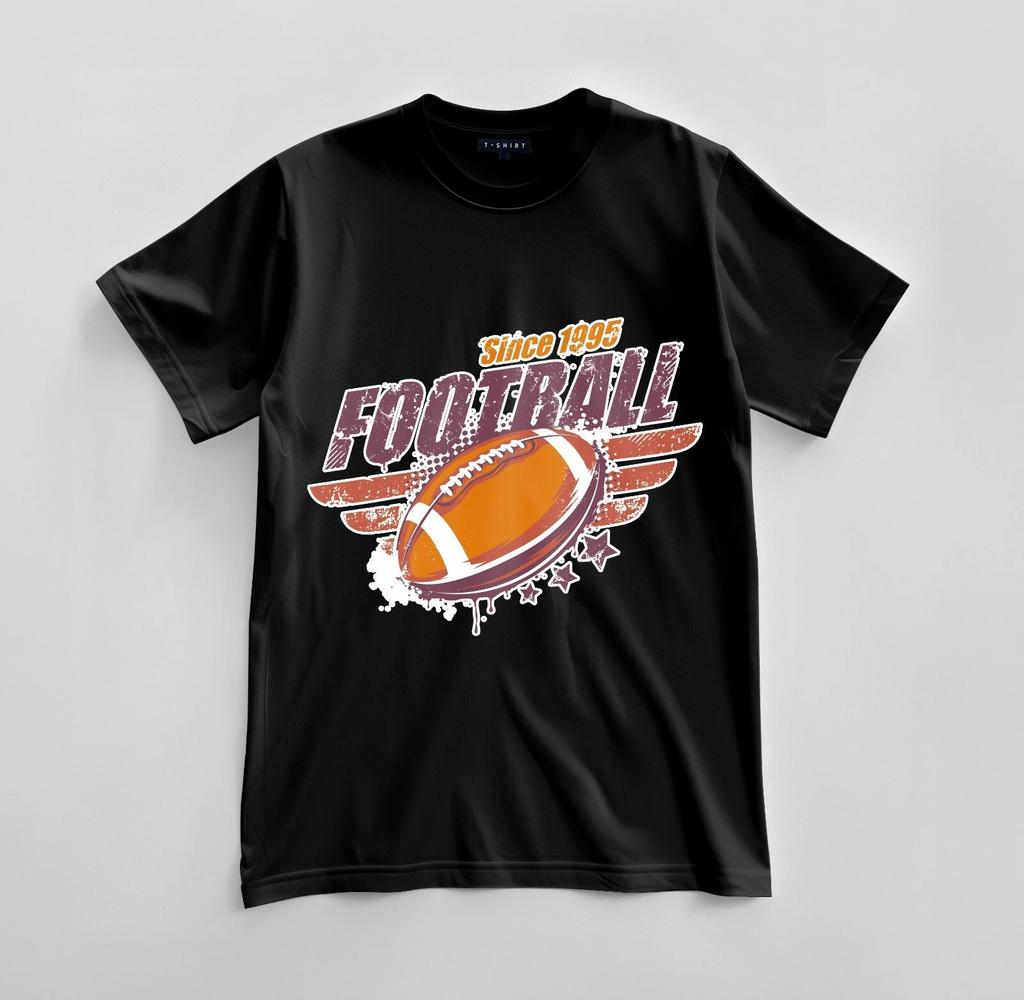 Individuell seit 1995 Fußball Grafik T-Shirt Design Unisex Jersey Kurzarm T-Shirt