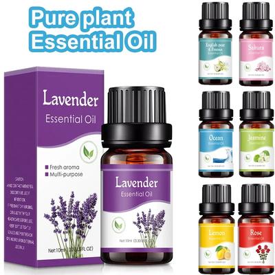Natural Herb Essential Oils for Aroma Diffuser Air Humidifier Home Water-soluble 10ml Air Freshener Scents Fragrance Oil Perfume