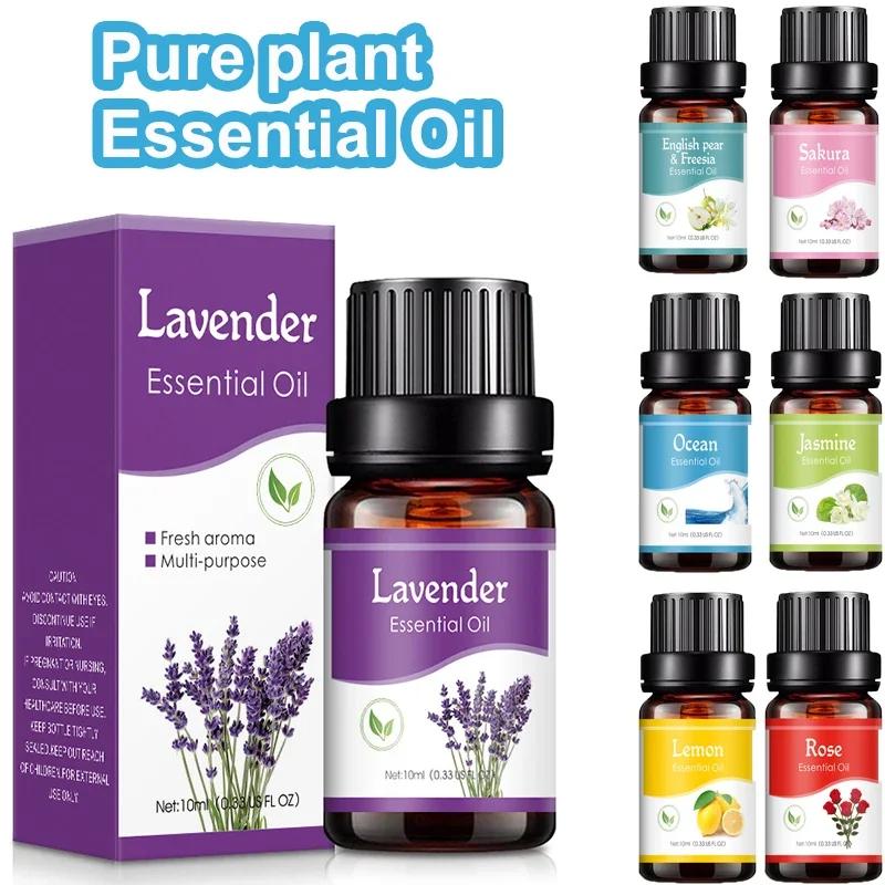 Natural Herb Essential Oils for Aroma Diffuser Air Humidifier Home Water-soluble 10ml Air Freshener Scents Fragrance Oil Perfume