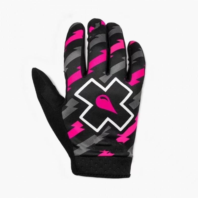 Muc-Off Touchscreen Motorcycle Gloves Off-Road Riding Full-Finger Durable Unisex Adult Sizes M/L/XL In Black Pink Green