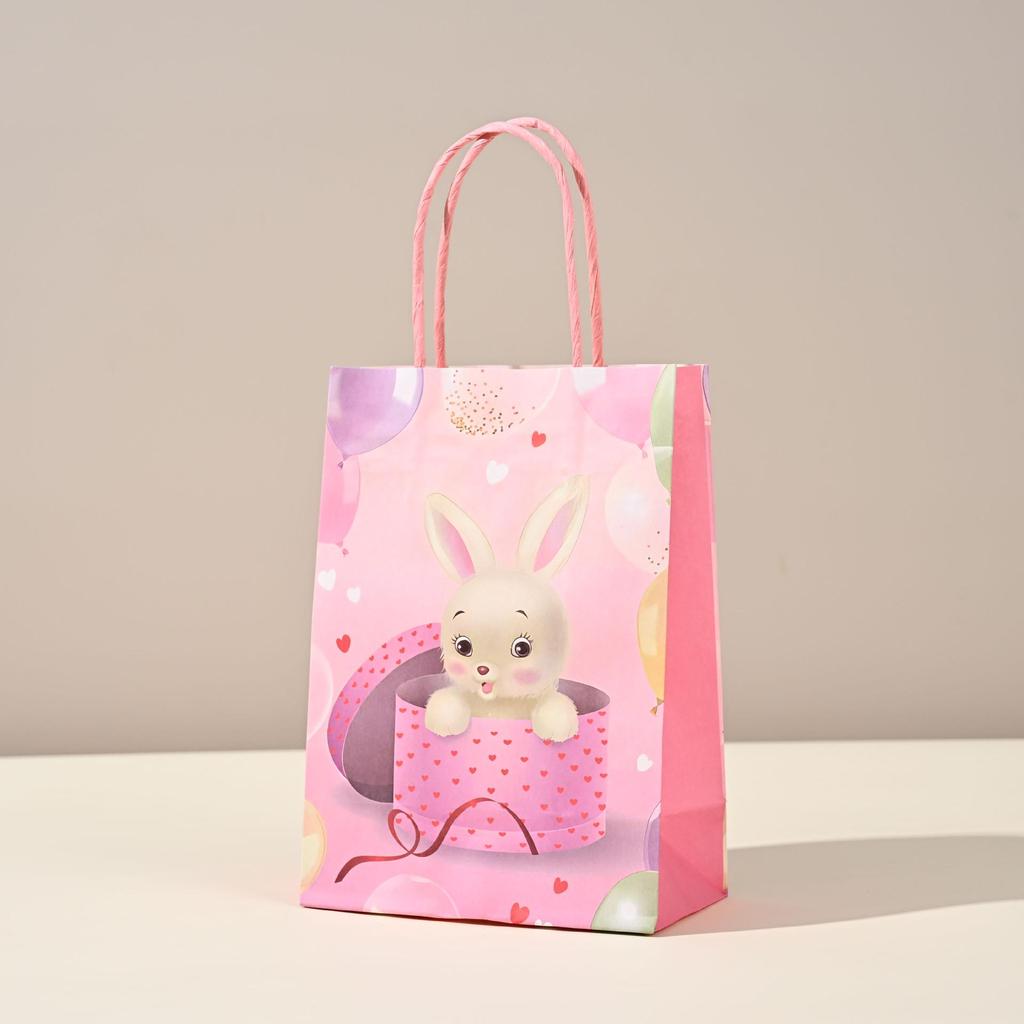 Customizable Kraft Paper Gift Bag for Christmas Catering and Coffee Takeaway