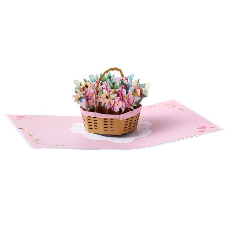 Mother Day Popup Cards Flower Bouquet Popup Birthday Card Popup Greetings Cards