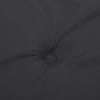 Adirondack Chair Cushions 2 pcs Black Oxford Fabric