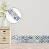 Vintage Bohemian Mandala Wall Border Sticker Waterproof Self Adhesive Waistline Baseboard Decal Home Decor