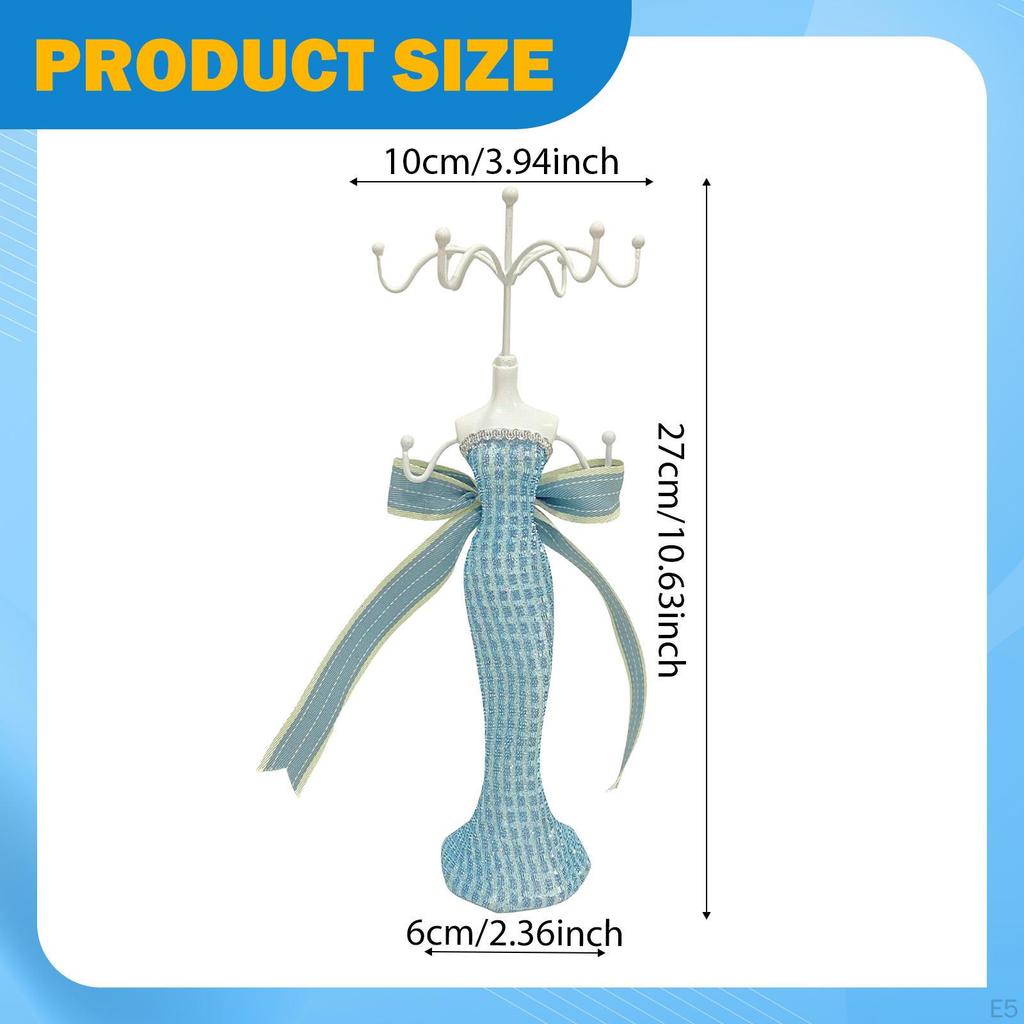 Necklace Display Stand Jewelry Shop Dresser Professional Tabletop Multiuse