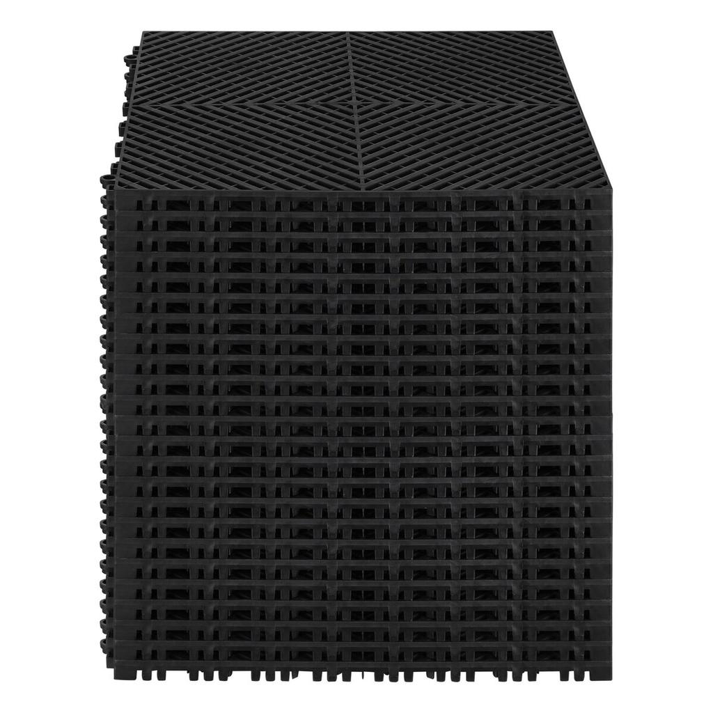 Drainage Mat Modular Interlocking Cushion 15.7” x 15.7” Drainage Tile