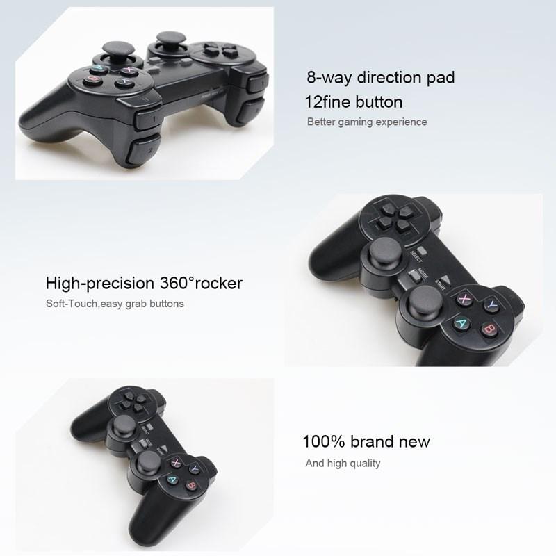 1PC/2PCS 2.4GHz Wireless Gamepad No Delay Plug and Play Ergonomic Gaming Controller for M8 GD10 X2 Game Stick PC Android TV