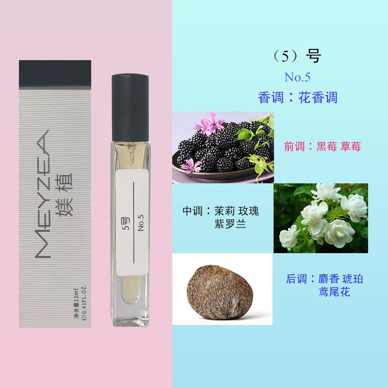 12Ml Perfume Green Encounter Cologne Men and Women Strong Fragrance Light Fragrance Stall Perfume Straight Hair