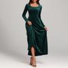 Vestido de tirantes con escote en V y mangas cortas para mujer, ideal para primavera y verano.