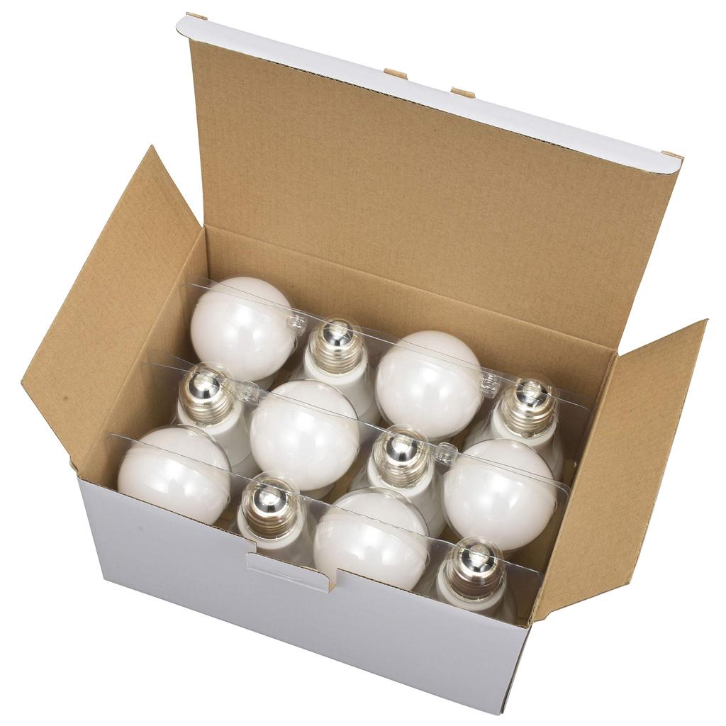 OHM Electric LED Bulbs, E26, 100W Equivalent, Daylight White, Pack of 12, LDA12N-G AG27, 12P, 06-4365