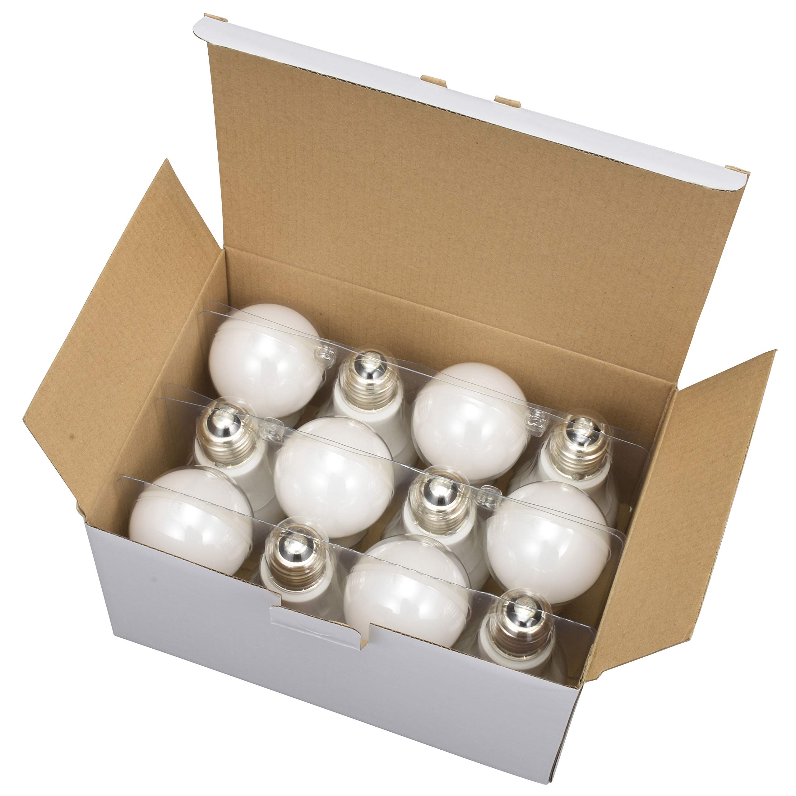 

OHM Electric LED Bulbs, E26, 100W Equivalent, Daylight White, Pack of 12, LDA12N-G AG27, 12P, 06-4365