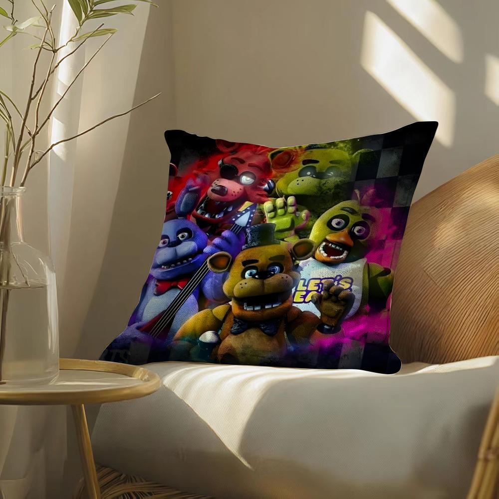 Moviefiven-Nightsatf-Freddys2 Pillow Case Pillowcase, Double-Sided Printed, Sofa Cushion, Bedroom Headboard