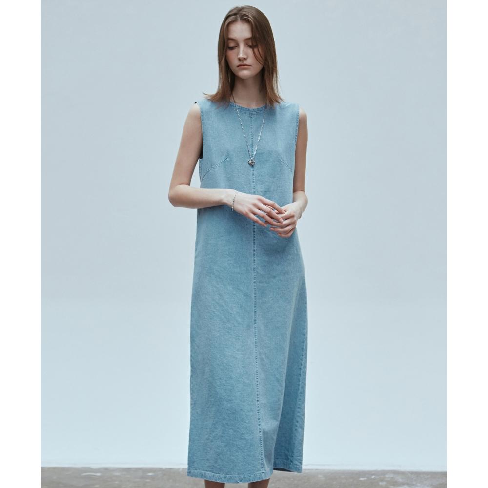 

NICKNICOLE ДЛИННОЕ ПЛАТЬЕ ИЗ ДЕНИМА NICOLEГОЛУБОЕ