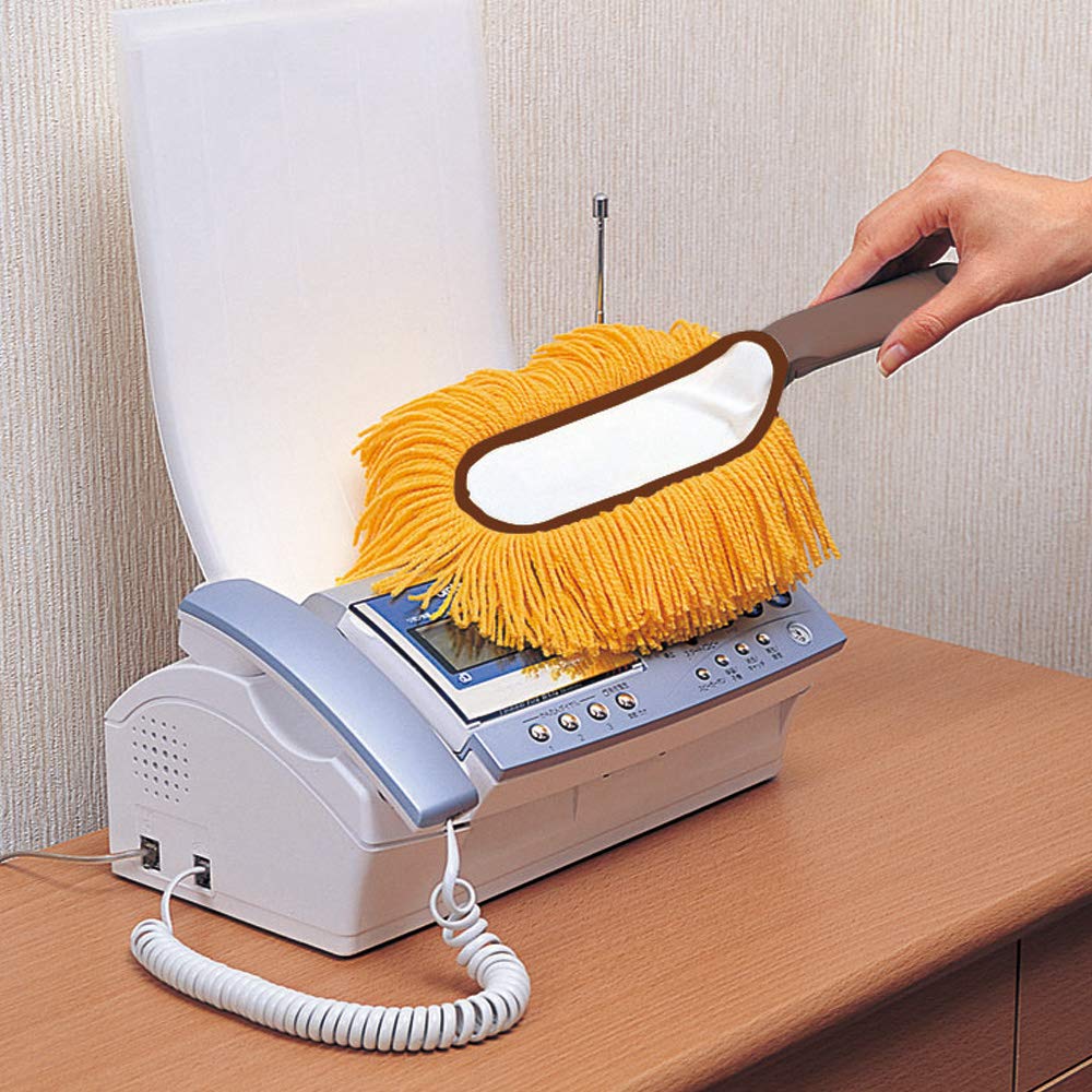 Azuma Chemical Mop Mini X, Total Length Approx. 34cm, Captures dust with a simple wipe. Perfect for furniture and tabletops. N-BR209
