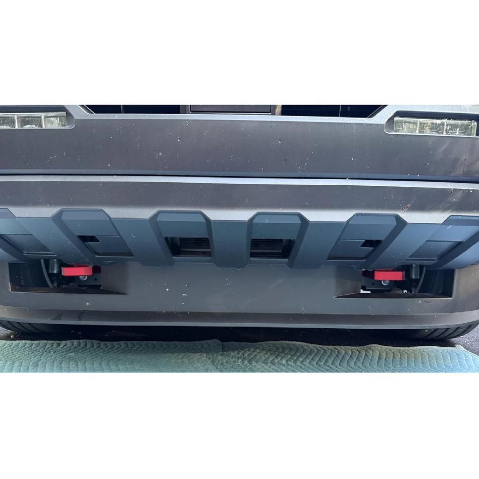 Aluminiowe Przednie Haki Holownicze Para do Toyota Tacoma (4 generacji) 2024-2026/ 4Runner (6. generacji) 2025-2026/ Land Cruiser 250 2024-2025